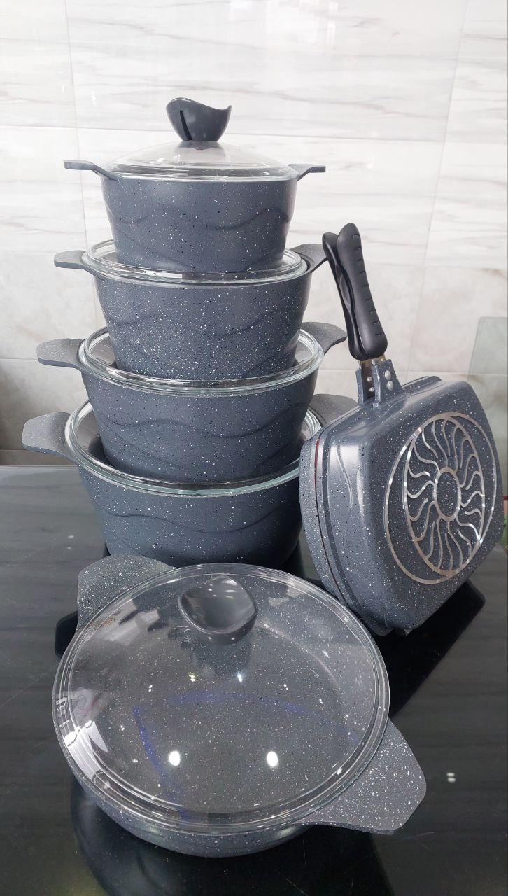 سرویس قابلمه ۱۱ پارچه dalgha